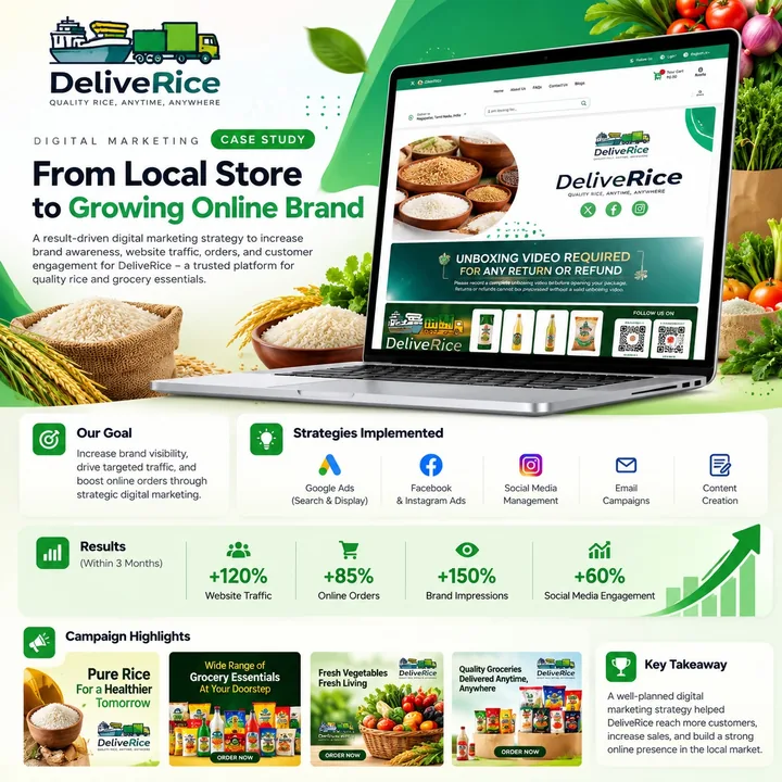 DeliveRice: digital marketing case study