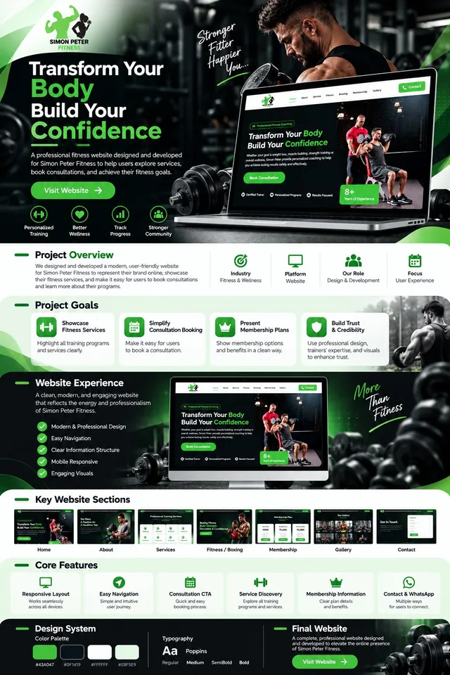 Simon Peter Fitness: full case study